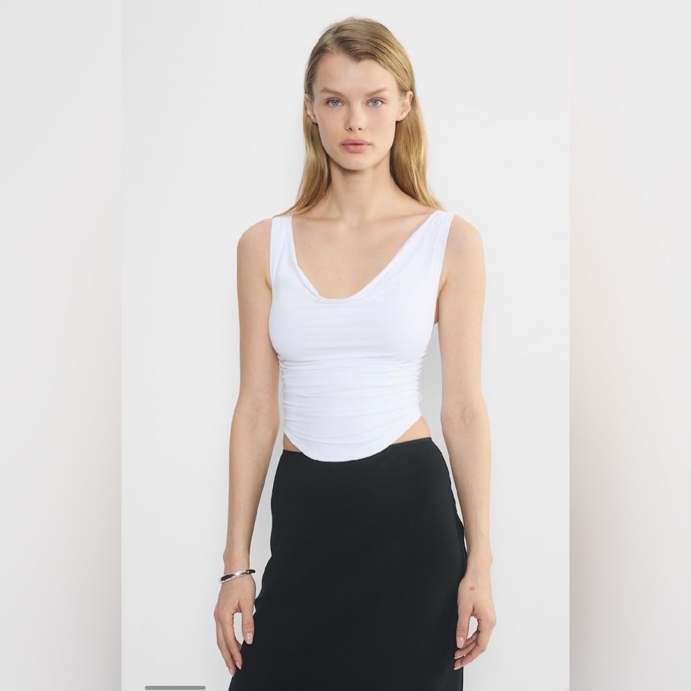 White Wilfred Aritzia Tank Top